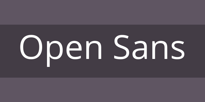 Open Sans Font Free by Ascender Fonts » Font Squirrel